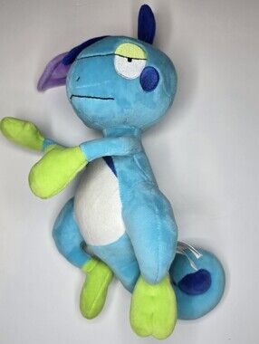 Pokémon Drizzile Plush Stuffed Animal 2020 Official Nintendo Blue 12" Toy